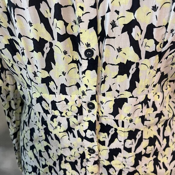 MINT VELVET Beth Print Shirt Dress Size 12 - Picture 4 of 9